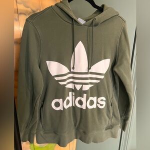 Adidas Hoodie. Medium. Army Green.